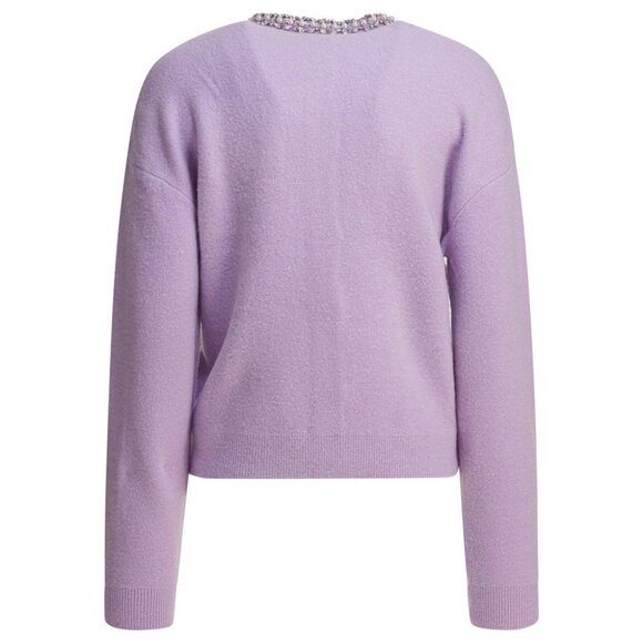 Self-Portrait Cardigan With Crystal Trim tag size S Women - Picture 2 of 4